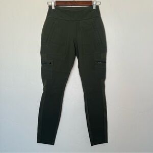 Athleta Headlands Hybrid Cargo Pants Olive Green Size 4 Women’s 353464 Stretch